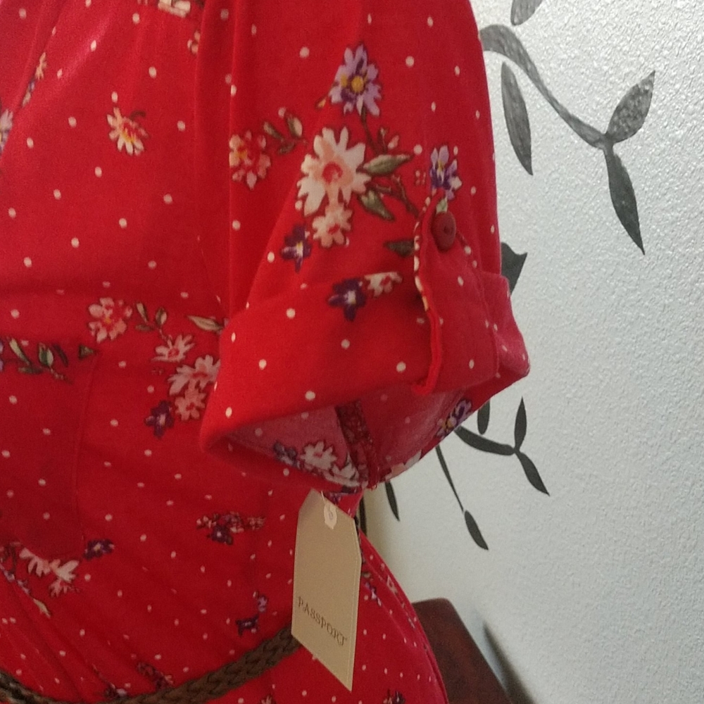 Passport Shirt Style Dress - Picture 3 of 4